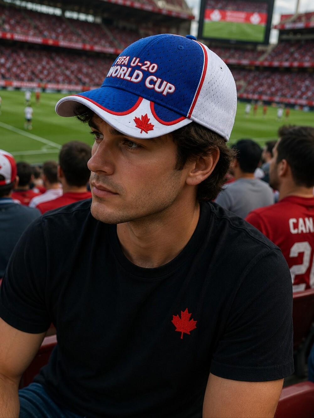 FIFA U-20 World Cup Blue Team Baseball Cap 2007